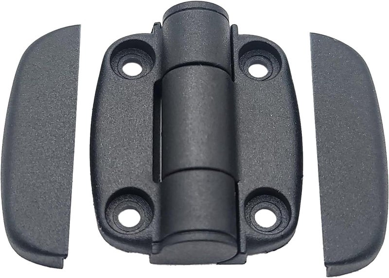 Evan Nylon Butt Hinge Surface Mount Free Swinging Replace SOUTHCO G6-0-1, 2 Pack - Image 4